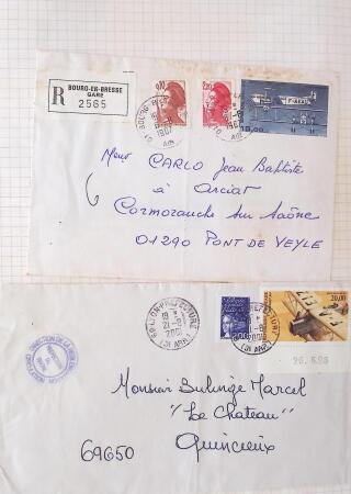 1346-1930 Lot de lettres anciennes de France et étranger,