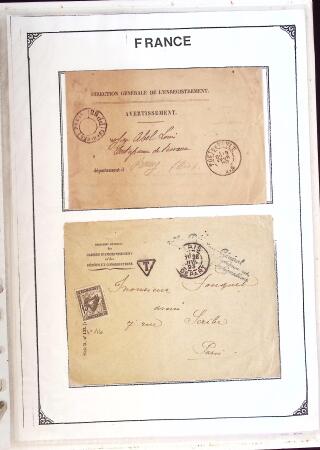 1346-1930 Lot de lettres anciennes de France et étranger,