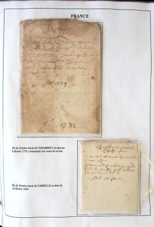 1346-1930 Lot de lettres anciennes de France et étranger,