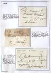 1346-1930 Lot de lettres anciennes de France et étranger,