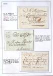 1346-1930 Lot de lettres anciennes de France et étranger,