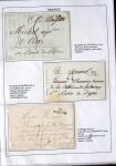 1346-1930 Lot de lettres anciennes de France et étranger,