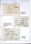 1346-1930 Lot de lettres anciennes de France et étranger,