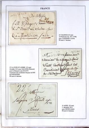 1346-1930 Lot de lettres anciennes de France et étranger,