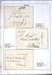 1346-1930 Lot de lettres anciennes de France et étranger,