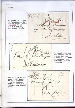 1346-1930 Lot de lettres anciennes de France et étranger,