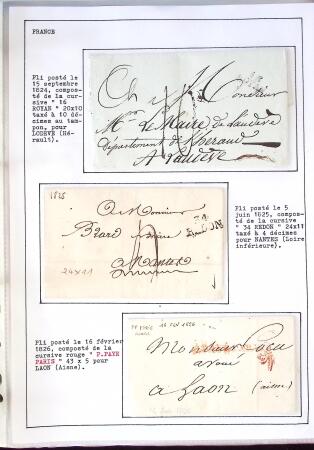 1346-1930 Lot de lettres anciennes de France et étranger,