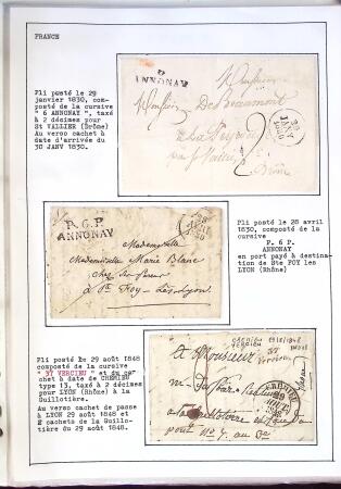 1346-1930 Lot de lettres anciennes de France et étranger,
