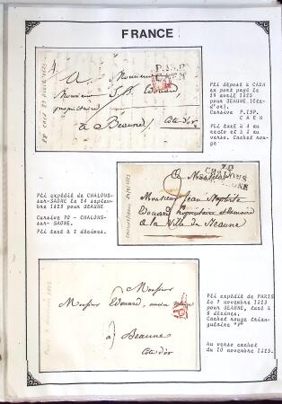 1346-1930 Lot de lettres anciennes de France et étranger,