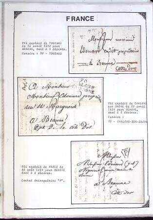 1346-1930 Lot de lettres anciennes de France et étranger,