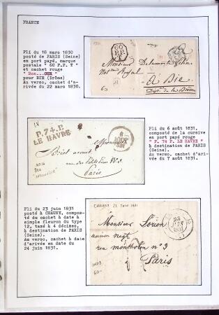 1346-1930 Lot de lettres anciennes de France et étranger,