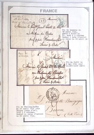 1346-1930 Lot de lettres anciennes de France et étranger,