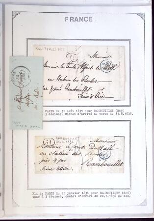1346-1930 Lot de lettres anciennes de France et étranger,