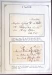 1346-1930 Lot de lettres anciennes de France et étranger,