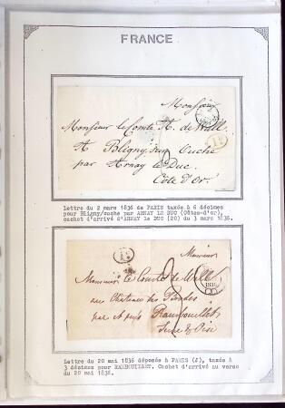 1346-1930 Lot de lettres anciennes de France et étranger,
