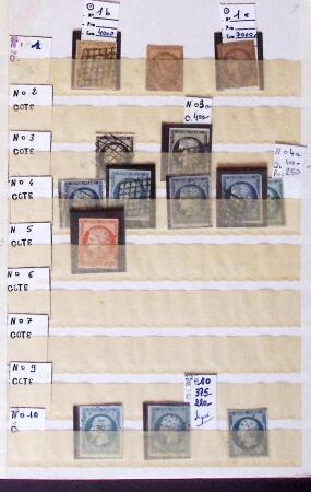 1849-2000 Stock de France en quantité multiple, neuf