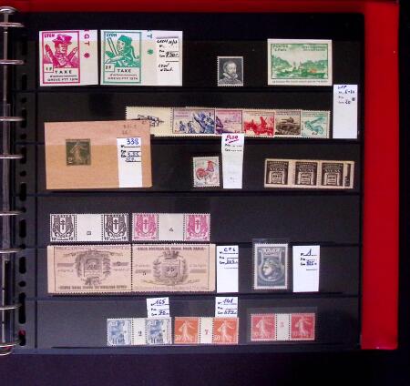 1849-2000 Stock de France en quantité multiple, neuf