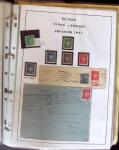 1943-1996 Lot de timbre avec des séries de personnage