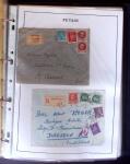 1943-1996 Lot de timbre avec des séries de personnage