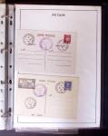 1943-1996 Lot de timbre avec des séries de personnage