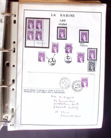 1977-1988 Belle étude sur la Sabine de Gandon et Marianne