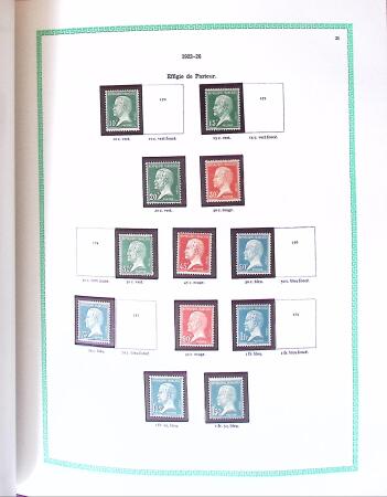 1849-2011 Collection de timbres neufs de France en