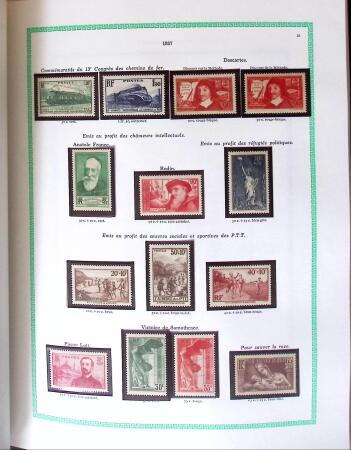 1849-2011 Collection de timbres neufs de France en