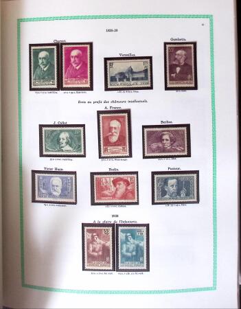 1849-2011 Collection de timbres neufs de France en