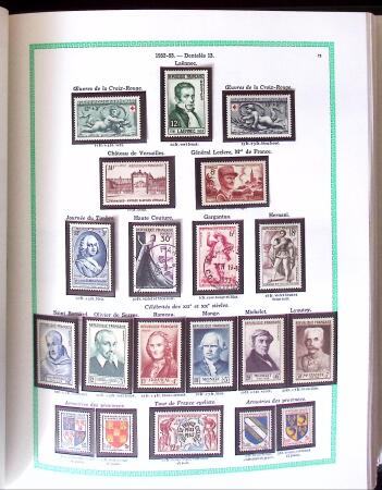 1849-2011 Collection de timbres neufs de France en