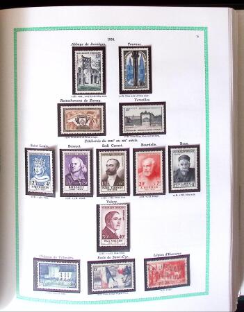 1849-2011 Collection de timbres neufs de France en