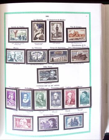 1849-2011 Collection de timbres neufs de France en