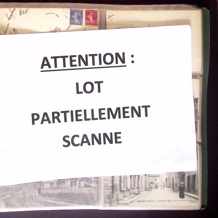 Lot de carte postale de France, avec de bonnes cartes