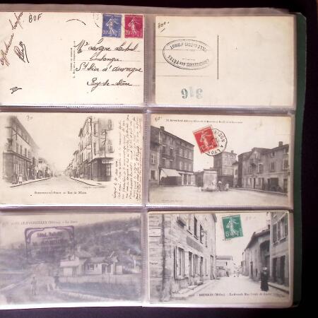 Lot de carte postale de France, avec de bonnes cartes