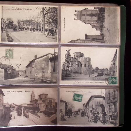 Lot de carte postale de France, avec de bonnes cartes
