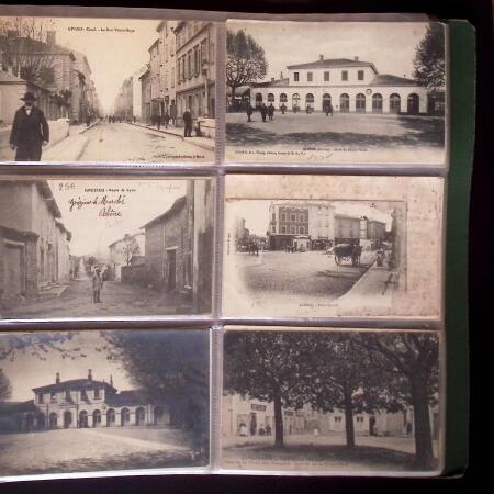 Lot de carte postale de France, avec de bonnes cartes