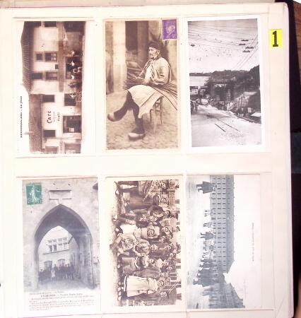 Lot de carte postale de France, avec de bonnes cartes