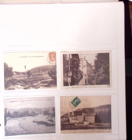 Lot de carte postale de France, avec de bonnes cartes