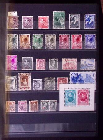 1880-2001 All-world collection in 54 albums and stockbooks