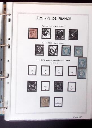 1849-1965 Collection en 9 albums commençant au 3 jusqu'en