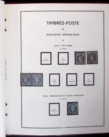 1849-1965 Collection en 9 albums commençant au 3 jusqu'en