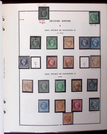 1849-1965 Collection en 9 albums commençant au 3 jusqu'en