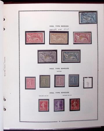 1849-1965 Collection en 9 albums commençant au 3 jusqu'en