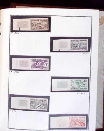 1849-1965 Collection en 9 albums commençant au 3 jusqu'en