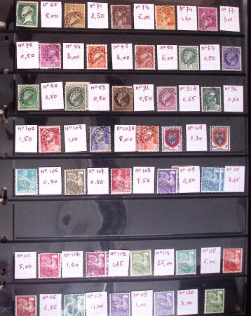 1849-1965 Collection en 9 albums commençant au 3 jusqu'en