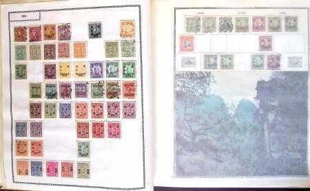 1880-1990 Three albums of Asia with mostly CHINA