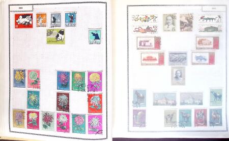 1880-1990 Three albums of Asia with mostly CHINA