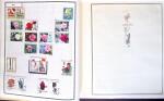1880-1990 Three albums of Asia with mostly CHINA