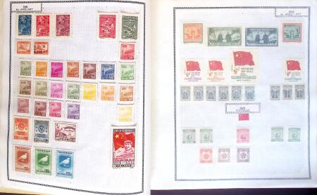 1880-1990 Three albums of Asia with mostly CHINA