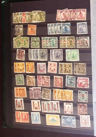 1880-1990 Three albums of Asia with mostly CHINA