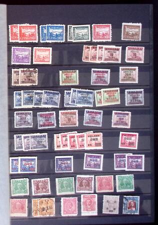 1880-1990 Three albums of Asia with mostly CHINA